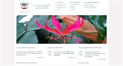 Desktop Screenshot of capprojet.org
